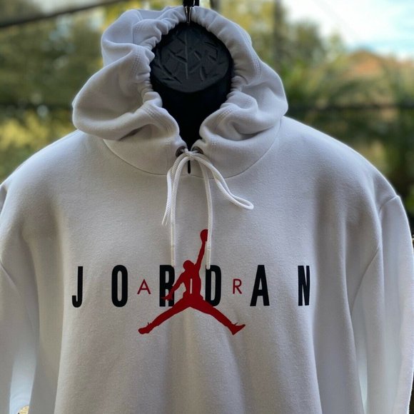NIKE AIR JORDAN JUMPMAN CLASSIC FLEECE HOODIE - Picture 4 of 7